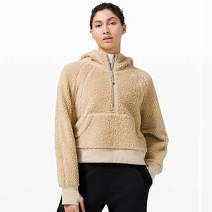 Lululemon Scuba Oversized Sherpa 1/2 Zip